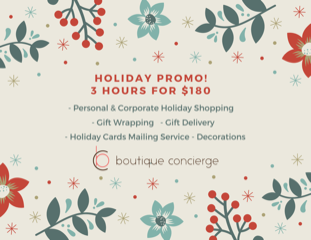 Holiday Package 2020 Promo Postcard Holiday Package 2020 Promo Postcard